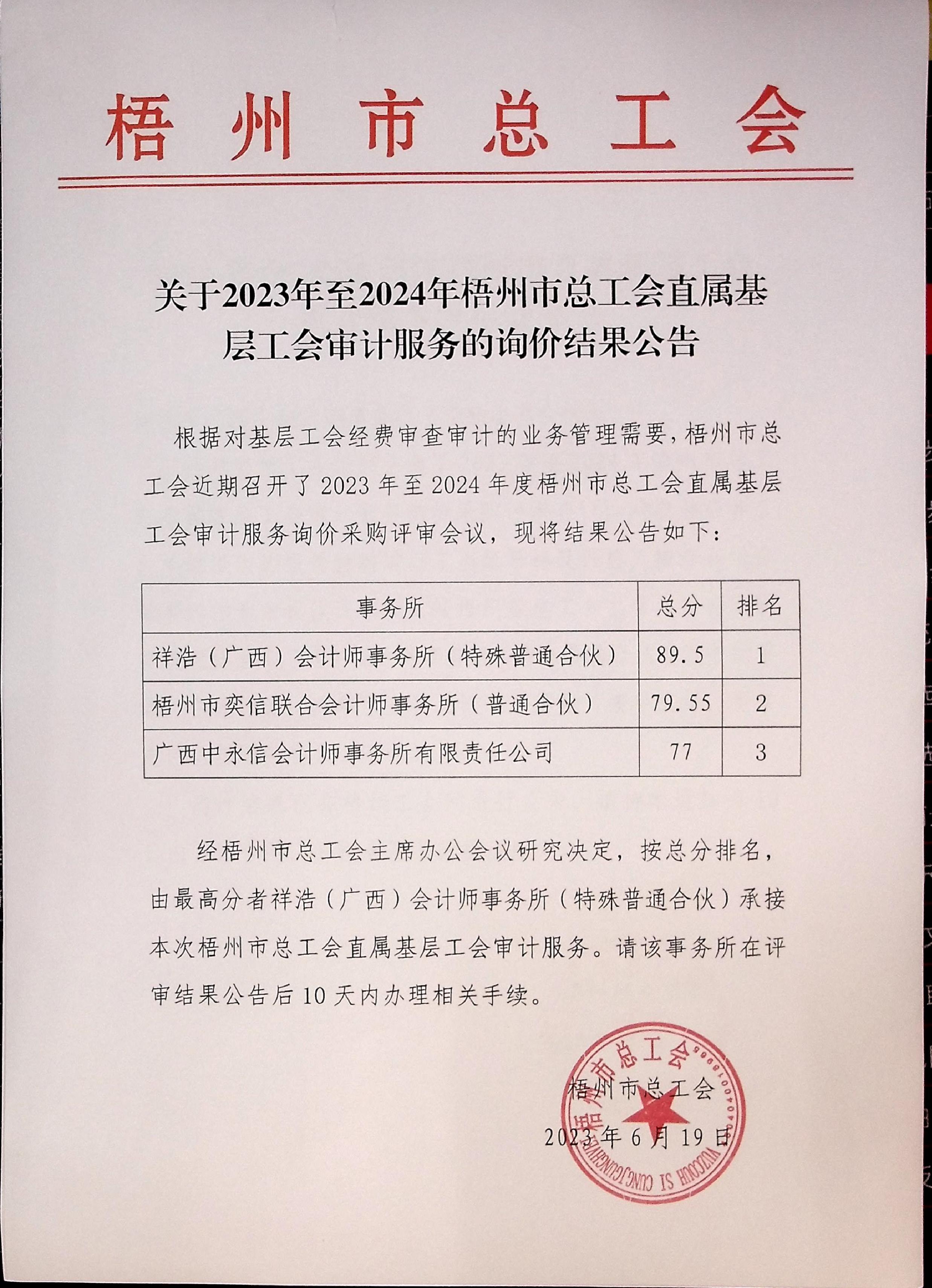 關(guān)于2023年至204年梧州市總工會(huì)直屬基層工會(huì)審計(jì)服務(wù)的詢(xún)價(jià)結(jié)果公告_1.JPG