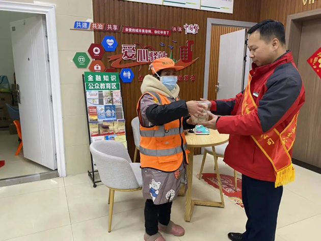 冬至團圓日，工會服務暖心間