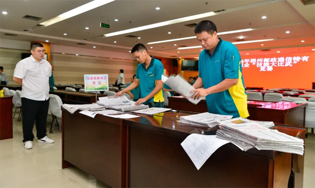 以賽提質(zhì)！2024年梧州郵政通信特有職業(yè)“技能大比武”競賽舉辦