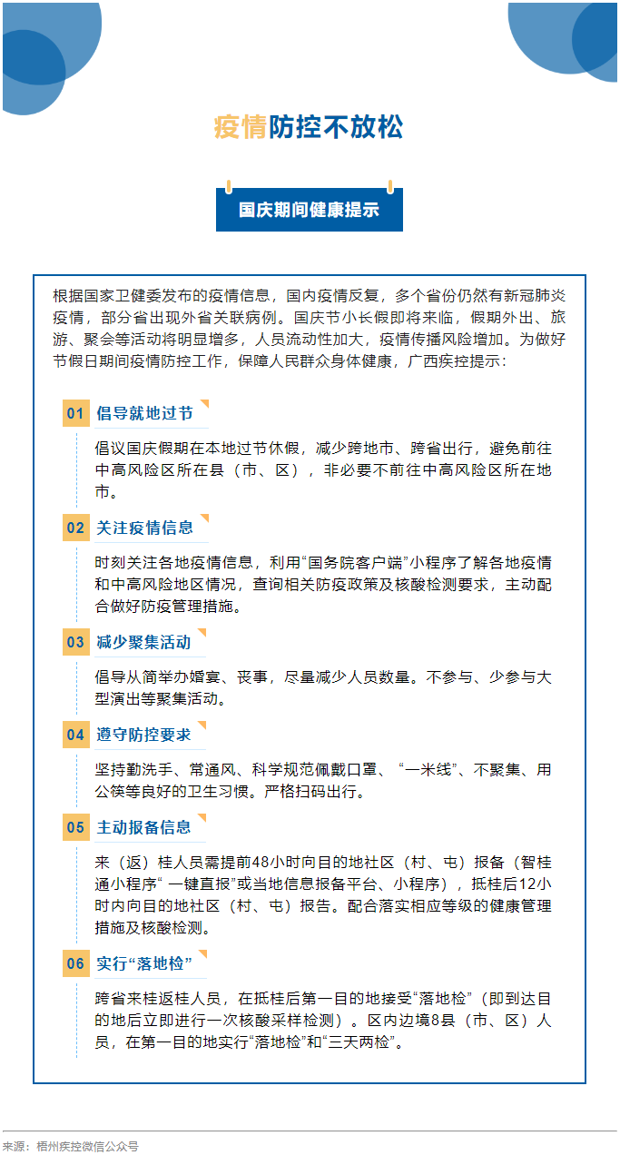 【疫情防控】國慶節(jié)疫情防控不放松，廣西疾控發(fā)布提示.png