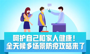 收好！全天候多場景防疫攻略來了